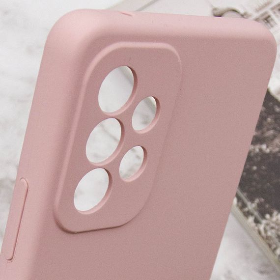 Чехол Silicone Cover Lakshmi Full Camera (AAA) для Samsung Galaxy A53 5G Розовый / Pink Sand | Зображення 5