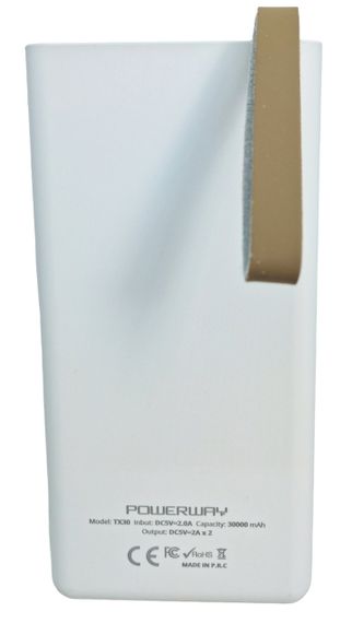Power Bank 30000 mAh 2А реальна ємність Tx30 зарядка зовнішній акумулятор павербанк сертифікований | Зображення 3