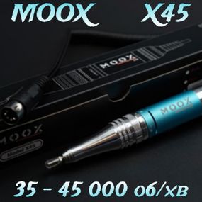 Ручка для фрезера Moox X45 на 45тис. об/мин. (голубая) для маникюра и педикюра