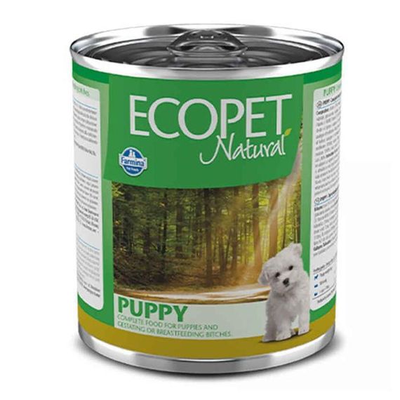 Farmina Ecopet Natural Puppy Chicken Консервированный корм с курицей для щенков всех пород, беременных и
