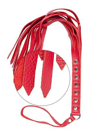 Флогер S&M Fancy Leather Floger, Red sexstyle