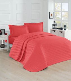 Покривало Eponj Home 9775 Туреччина 220*240 см  Бавовна Кораловий