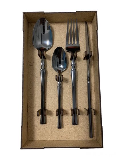 Набір столових приборів Graphite (на 6 персон) | Зображення 3