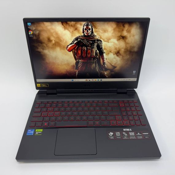 Игровой ноутбук Acer Nitro 5 / 15.6" (1920x1080) IPS / Intel Core i5-12450H (8 (12) ядер по 3.3 - 4.4 GHz) / 16 GB DDR4 / 1000 GB SSD / nVidia GeForce RTX 3050, 4 GB GDDR6, 128-bit / WebCam б/у | Зображення 2