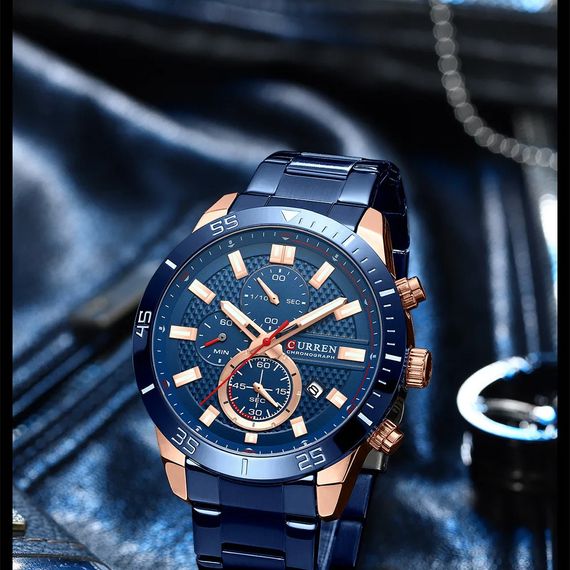 Curren 8417 Blue-Gold | Зображення 2