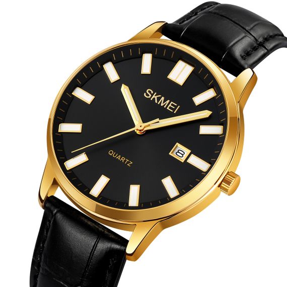 Skmei 2252GDBK Gold-Black | Зображення 1