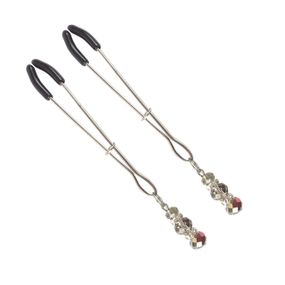 Затискач для сосків Art of Sex - Nipple Clamps Lovely, Сірий