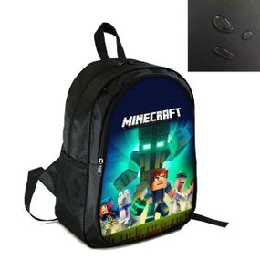 Рюкзак городской/школьный 38×28см с принтом Minecraft Крипер детский, подростковый,спортивный(4161)