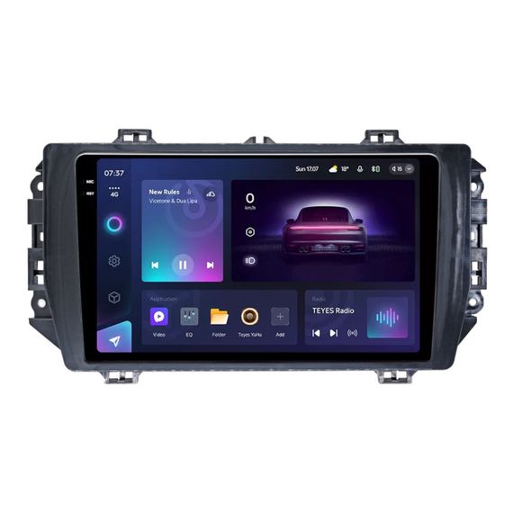 Штатна магнітола серії Teyes 2K 360 CC3 6*128Gb під MG 6  2017-2020 10 дюймів