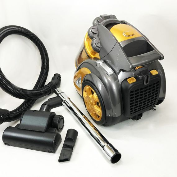 Пилосос для сухого прибирання з турбощіткою Domotec MS-4408 3600 Вт без мішка колбовий циклонний для дому контейнерний | Зображення 5