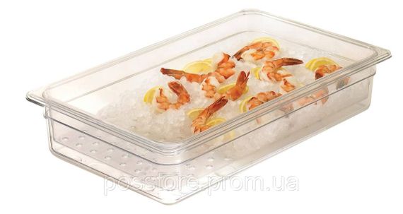 Прозора зливна полка для гастроємності Cambro | Зображення 1