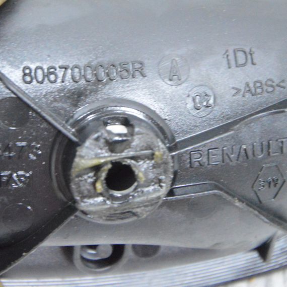 Ручка дверей внутрішня передня права Renault Laguna III 2007-2015 Ручка дверей права Рено Лагуна 806700005R | Зображення 2