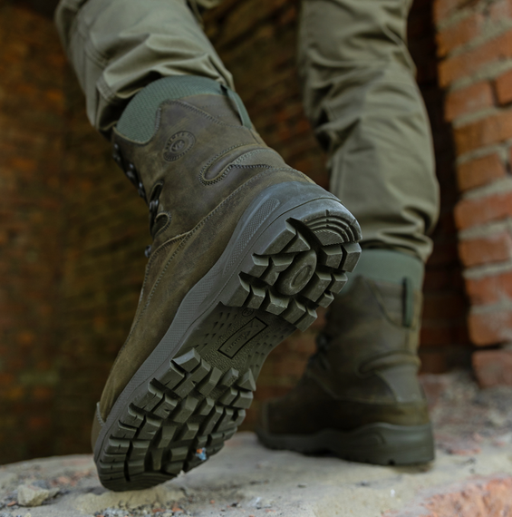 Берцы Атаман демисезонные Олива Крейзи | Зображення 2