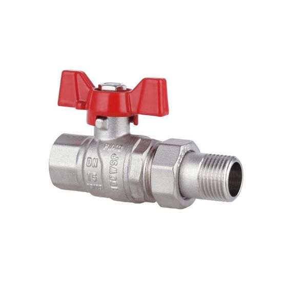 Кран кульовий "Американка" Thermo Alliance Forte 1/2" прямий SF220W15 | Зображення 2