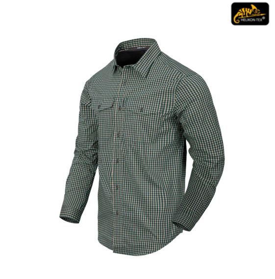 Сорочка Helikon-Tex Covert Concealed Carry Shirt GREEN CHECKERED
