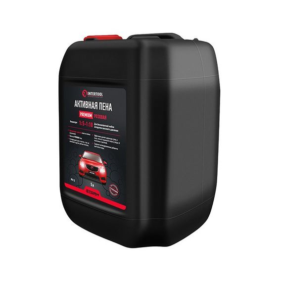 Піна активна PREMIUM 5 л, рожева, STORM INTERTOOL FS-9095 | Зображення 2