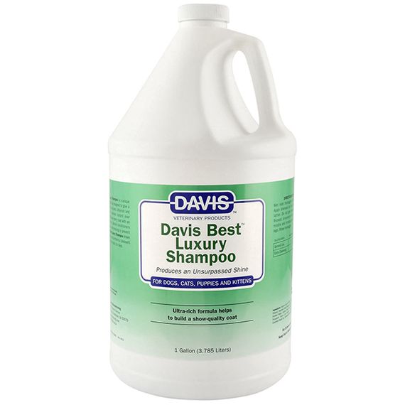 Шампунь для посиленого блиску вовни у собак та котів Davis Best Luxury Shampoo 3.79 л