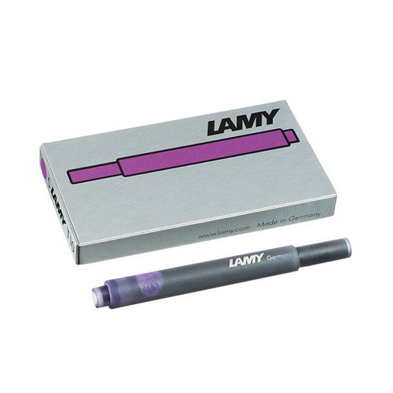 Комплект картриджей Lamy T10 5шт, фиолетовый