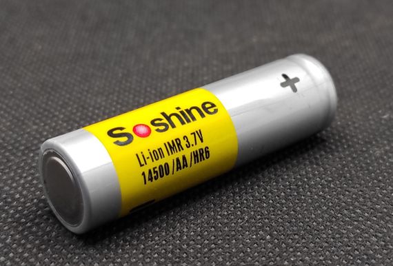 Аккумулятор Soshine 14500-3.7-600 3,7V 600mAh | Зображення 1