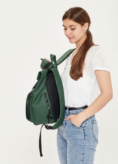 Рюкзак ролл Sambag унісекс RollTop LTT зелений 41 x 30 x 16 см (24238007) | Зображення 3