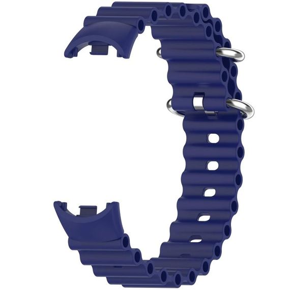 Ремешок Ocean Band для Xiaomi Mi Band 9/8 Синий / Blue | Зображення 1