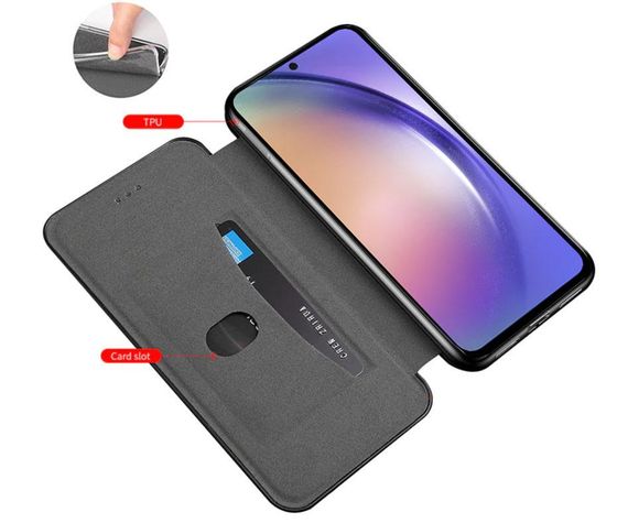Чохол-книжка Primolux Besus для телефону Samsung Galaxy A54 (SM-A546) - Black | Зображення 5