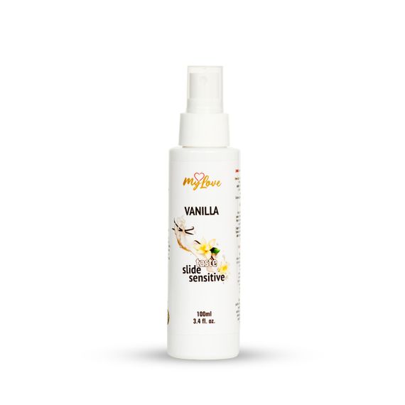 Інтимний гель-лубрикант - MyLove Taste Slide Sensitive Vanilla, 100 мл Sex Aura