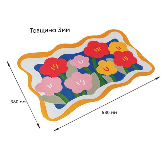 Вологопоглинаючий килимок 38*58CM*3MM (D) SW-00002562 | Зображення 2