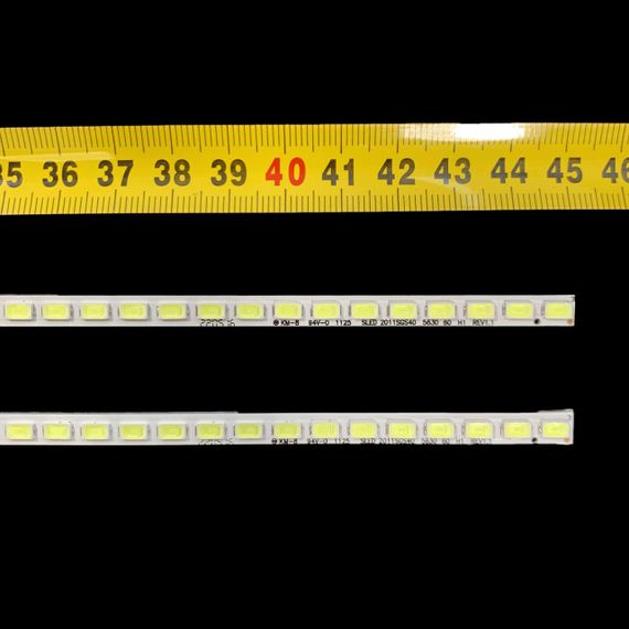 LED підсвітка Samsung TV 40" 60-led SLED 2011SGS40 5630 60 REV1.1 (2011SGS40-5630-60) 40INCH-L1S-60 1шт. | Зображення 1