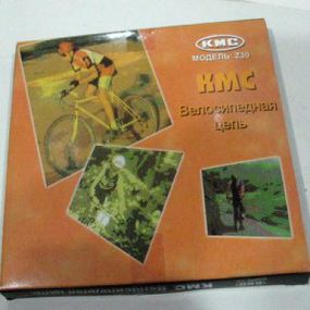 Цепь велосипедная   (1/2х3/32 114L, 6-9 ск) Z33 , КМС BBC-3