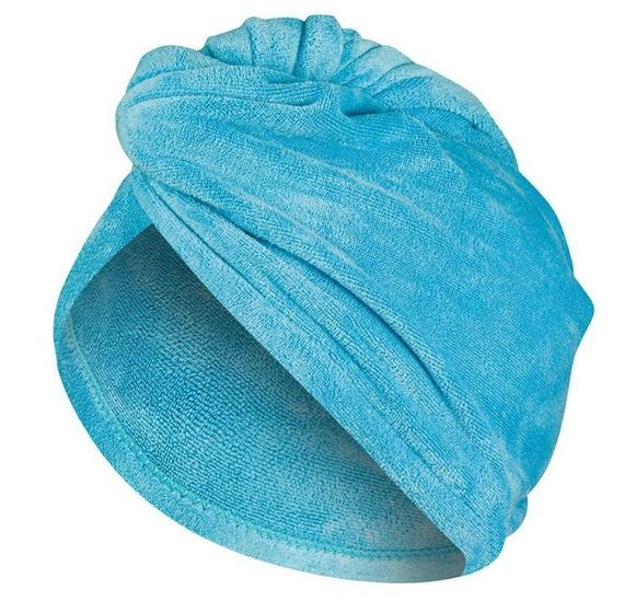 Рушник для волосся Aqua Speed HEAD TOWEL 9332 блакитний 25х65см 5908217693327
