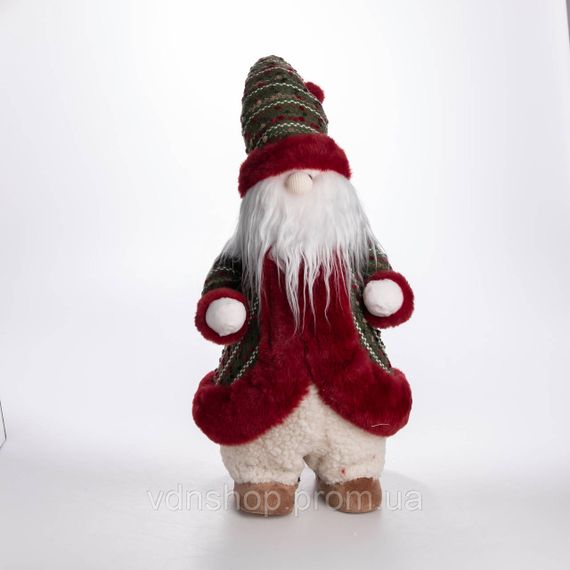 Новогодняя фигурка Скандинавский Санта 21×20×53 (см) Красный CR-4-8