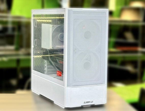 Ігровий ПК Lian Li Lancool 207 White Tower / AMD Ryzen 7 7700X (8 (16) ядер по 4.5 - 5.4 GHz) / 32 GB DDR5 / 1000 GB SSD / nVidia GeForce RTX 4070 Ti, 12 GB GDDR6, 192-bit / 750W / Win 11 б/в | Зображення 1
