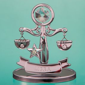 Статуетка Знаки зодіаку зі стразами Ваги 7 см