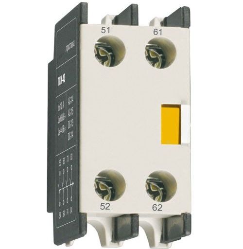 Приставка ПК22 дополнительный контакт 2NO+2NC Ny95504014