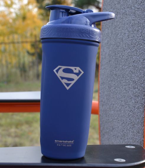 Шейкер спортивний SmartShake Reforce 900ml DC Superman | Зображення 8