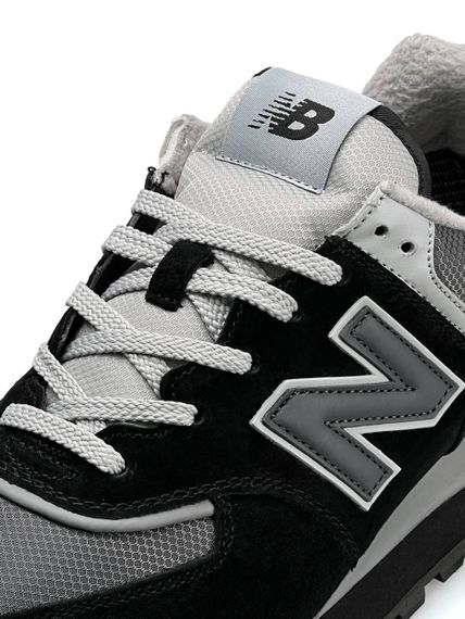 Мужские кроссовки N-e-w 574 Black Grey, Вьетнам 45 29 см | Зображення 8