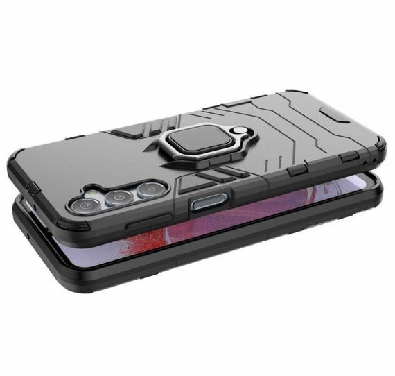Чохол бампер Primolux Ring Armor для телефона Samsung Galaxy M34 5G (SM-M346) - Black | Зображення 2