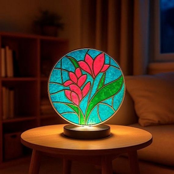 Набір для вітражного живопису за номерами "Весняні Квіти" FDSGK-06 | Зображення 4