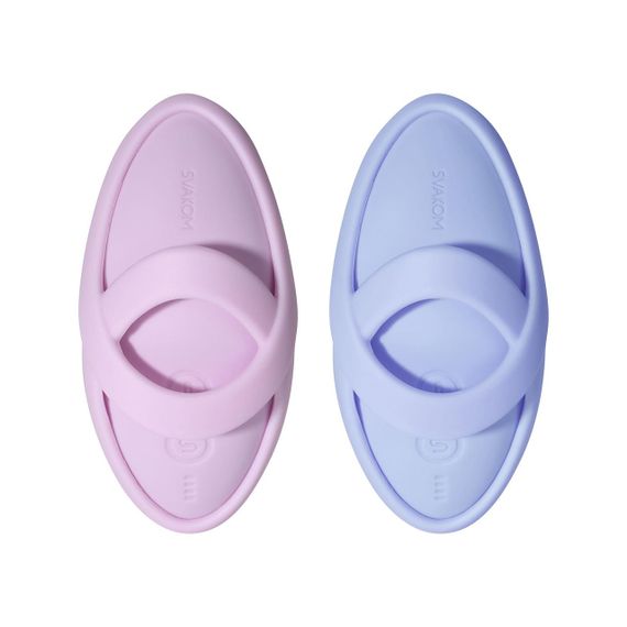 Смарт-вибратор для клитора Svakom Echo 2 Pink Lilac, подогрев до 38 °C, съемная насадка на палец sexstyle | Зображення 8