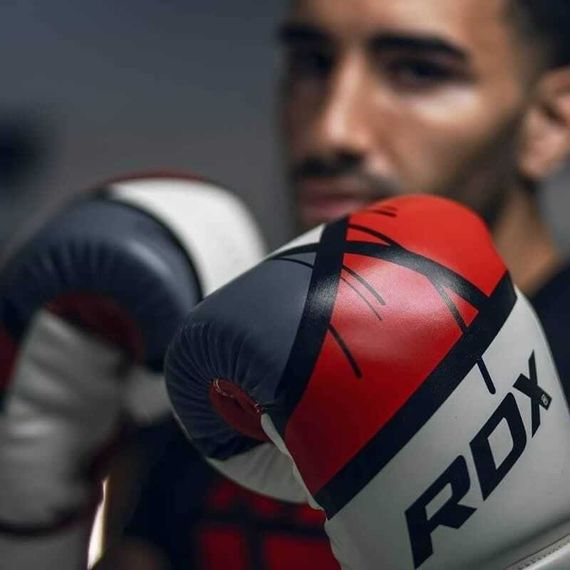 Боксерские перчатки RDX F7 Ego Red 12 унций (капа в комплекте) | Зображення 8