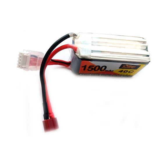 Акумулятор ZOP Power 14.8v 1500 mAh Li-Po 4s 40C конектор T plug | Зображення 2
