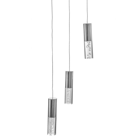 Светильник потолочный подвесной светодиодный современный BL-535S/3*5W LED CH | Зображення 1