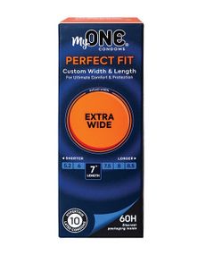 Презервативы MyONE Extra Wide Размер 60H, 10 шт Sex Aura