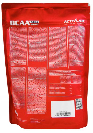 Аминокислоты BCAA Xtra Instant 800 g (Cola) | Зображення 3