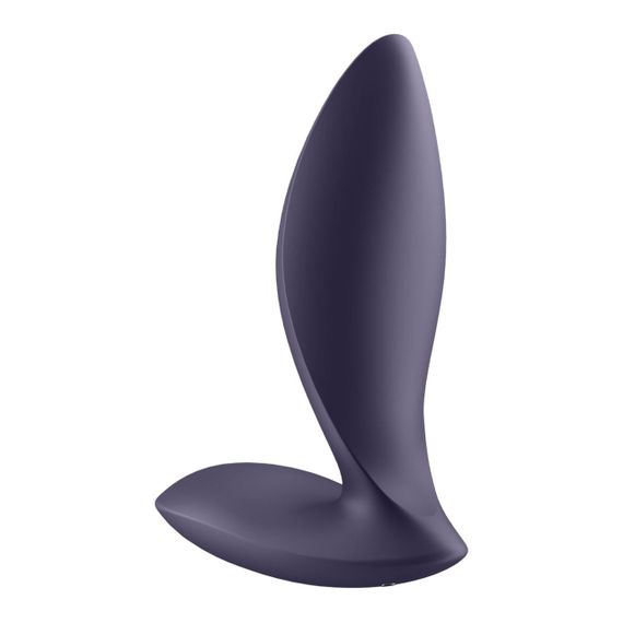 Анальна вібропробка Satisfyer Power Plug силіконова водонепроникна іграшка для яскравих відчуттів | Зображення 4