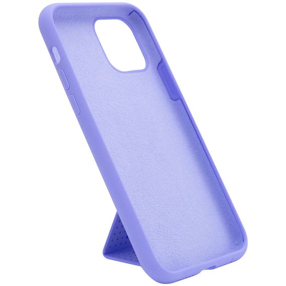 Чохол Silicone Case Hand Holder для Apple iPhone 11 Pro (5.8") Бузковий/Dasheen | Зображення 2