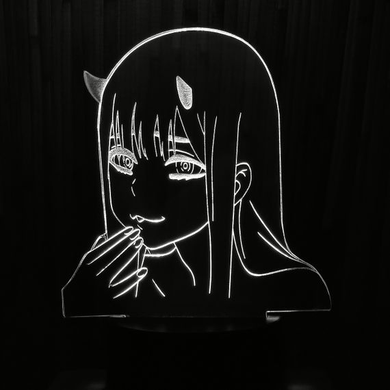 Акриловый светильник-ночник Зеро Ту белый tty-n000317