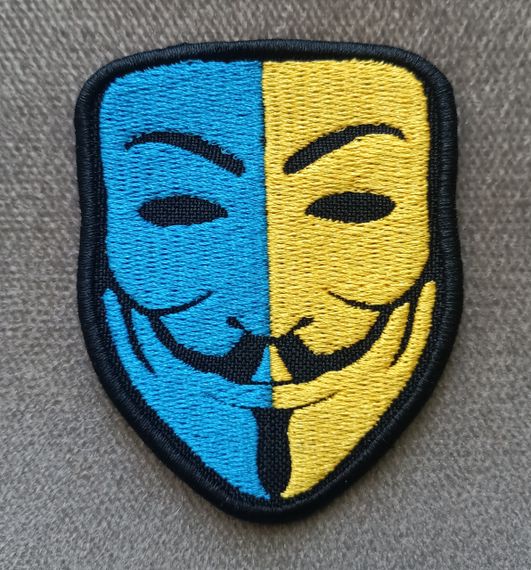 Шеврон Маска Anonymous