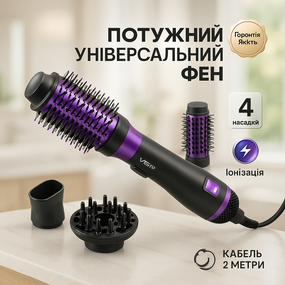 Фен для волосся 2 режими температури, Фен для дому та подорожей Класичний волосся PN-50
